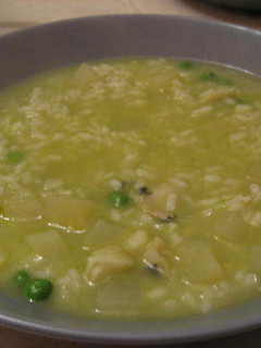 Una foto de Arroz verde