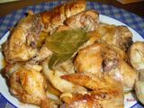 Pollo al ajillo