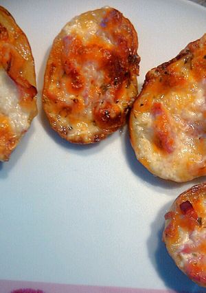 Una foto de Patatas a la carbonara