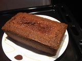 Bizcocho de chocolate dulce y esponjoso