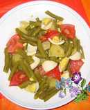 Ensalada de habicholillas con patatas 