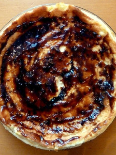 Foto principal de Tarta de queso Mascarpone con cobertura de mermelada