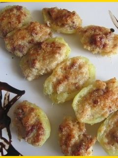 Una foto de Patatas gratinadas con queso de cabra