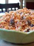 Ensalada de zanahoria para Navidad