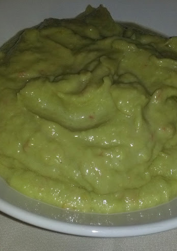 Una foto de Guacamole mexicano 
