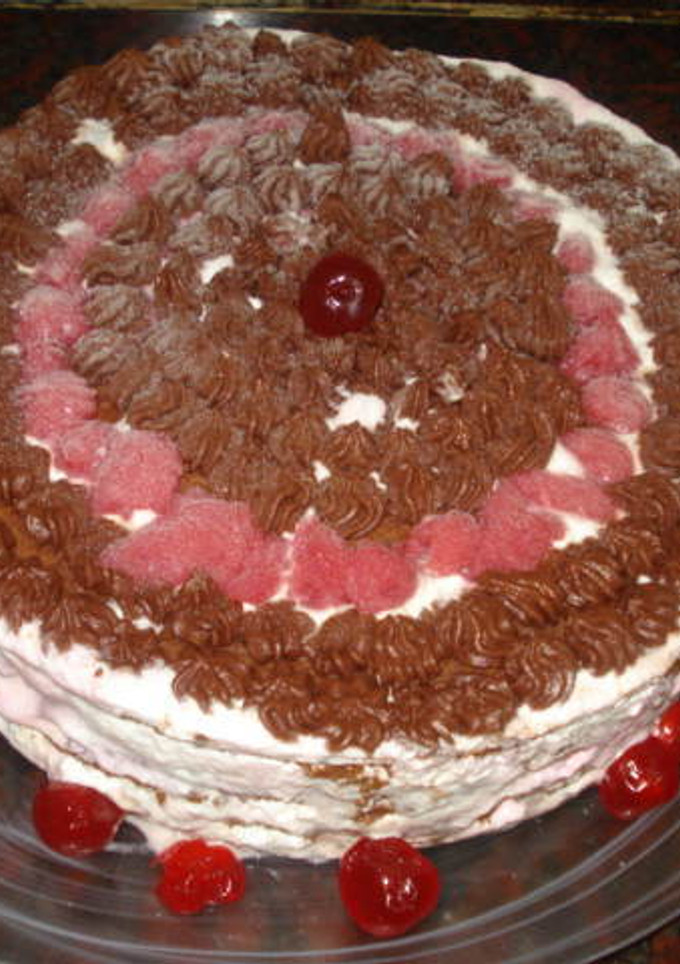 Una foto de Tarta helada de chocolinas