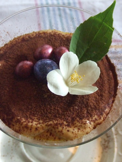 Una foto de Crema de leche merengada con canela