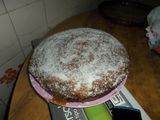 Pastel de coco y dulce de leche 