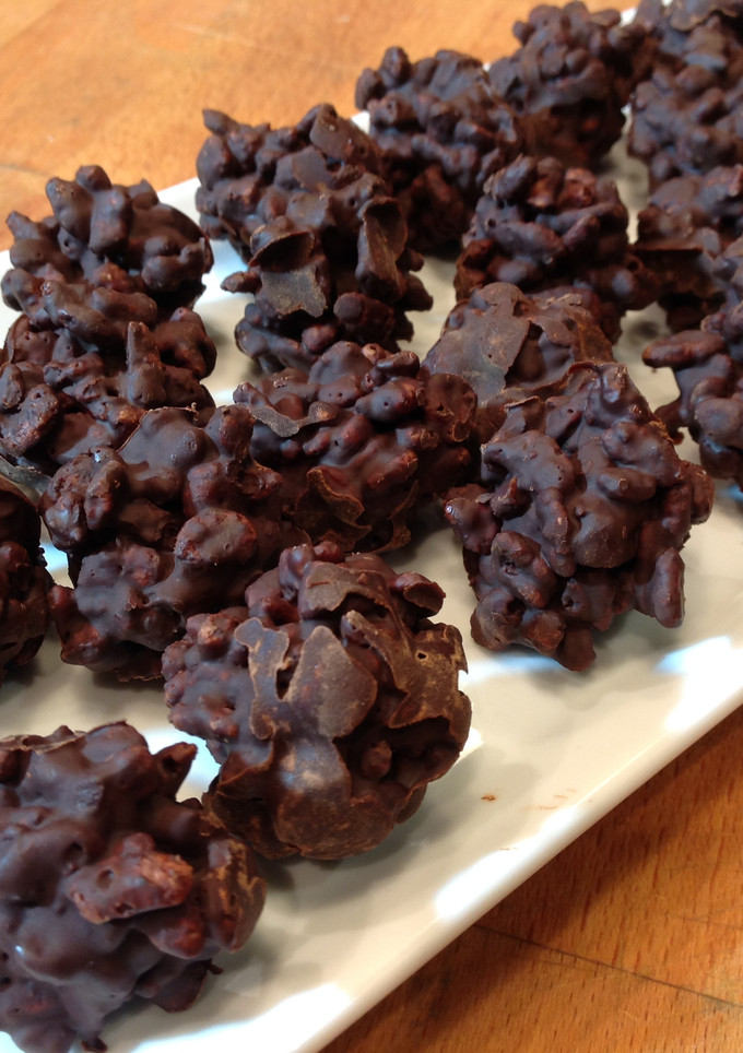 Una foto de Bombones de Rice Krispies