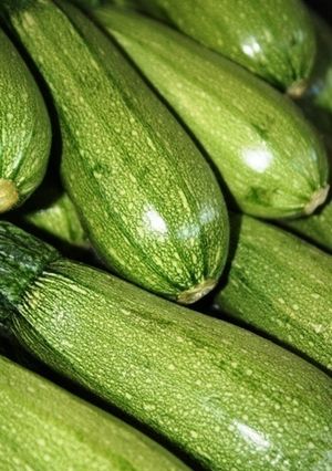 Una foto de Calabacitas con crema