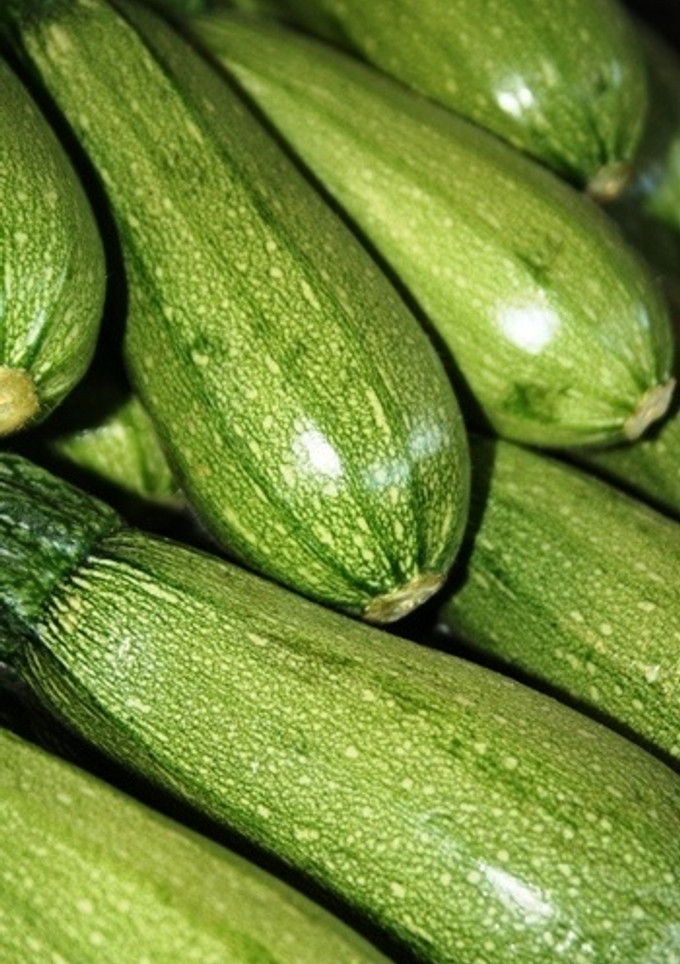 Una foto de Calabacitas con crema