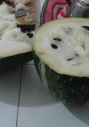 Una foto de Dulce de lacayote