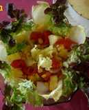 Ensalada combinada tropical