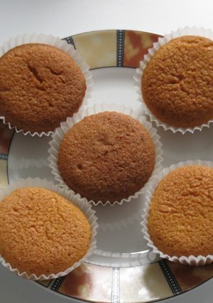 Una foto de Magdalenas de naranja (Thermomix)