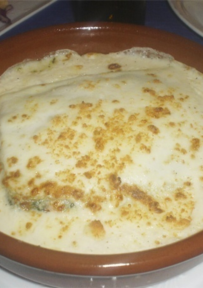 Una foto de Lasaña de espinacas