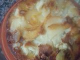 Torta invertida de manzana