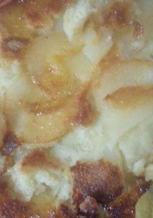 Una foto de Torta invertida de manzana