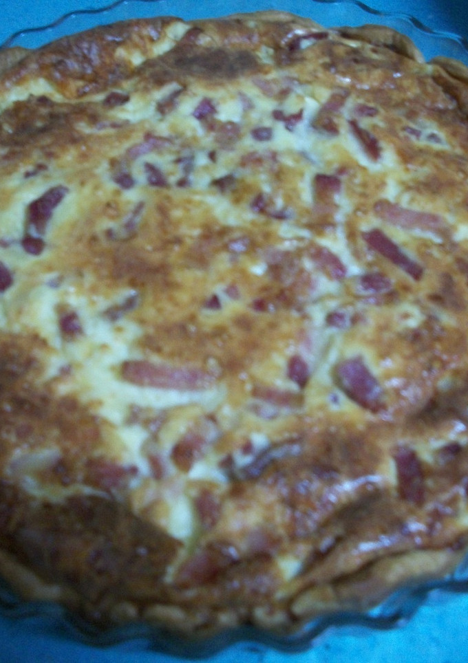 Una foto de Quiche de jamón Frial