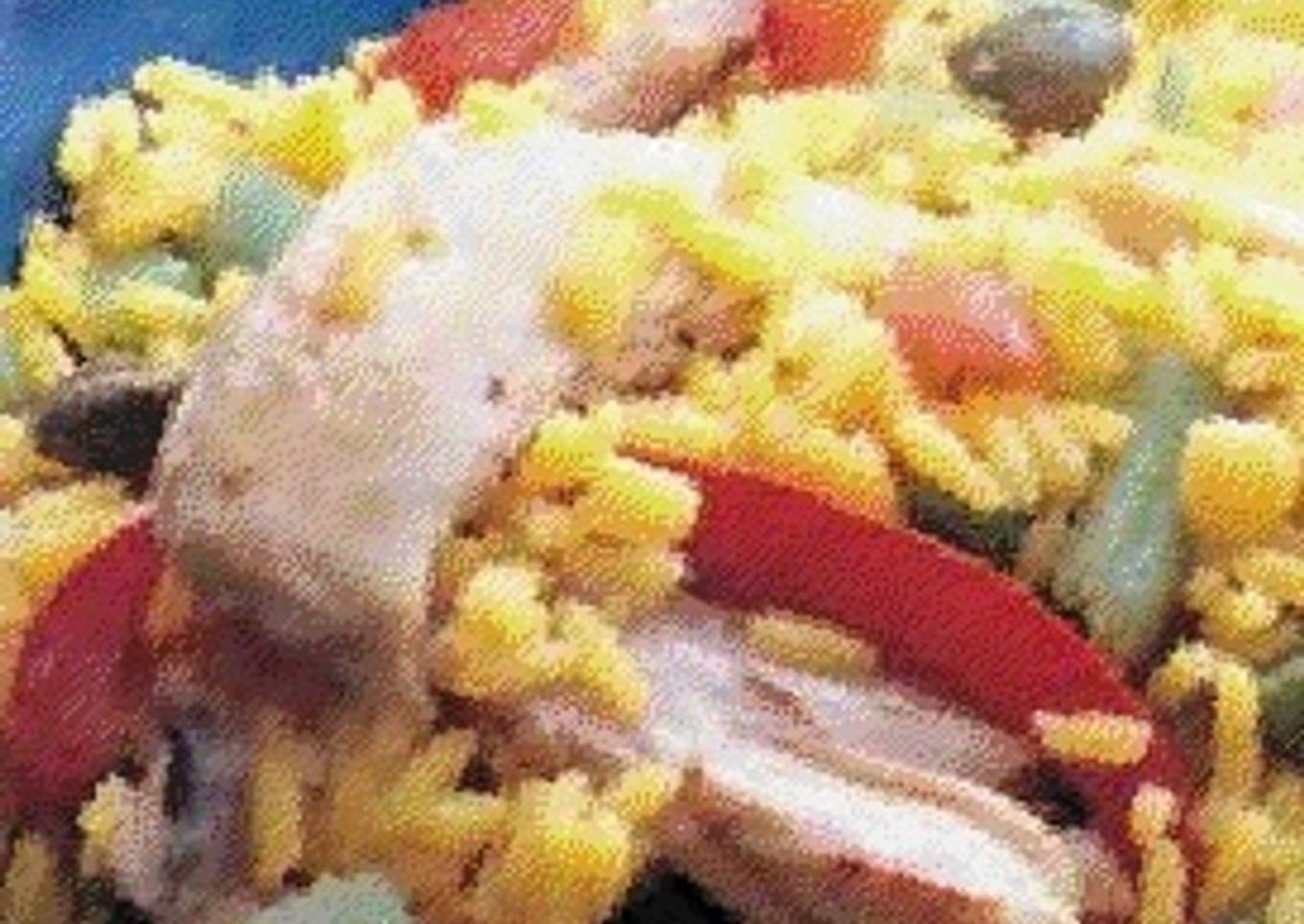 Arroz con pollo para diabéticos