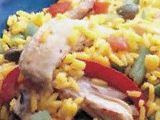 Arroz con pollo para diabéticos