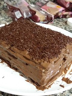 Una foto de Tarta de Nutella