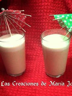 Una foto de Batido de Turrón