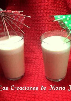 Una foto de Batido de Turrón