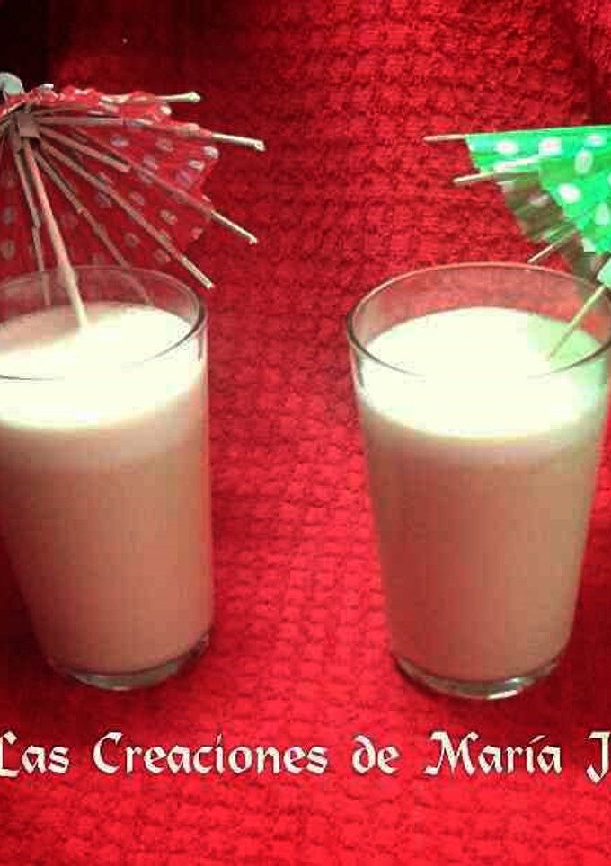 Una foto de Batido de Turrón