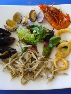 Una foto de Entremeses de pescado