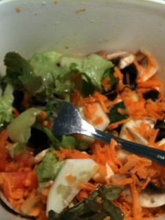 Una foto de Ensalada de champiñones