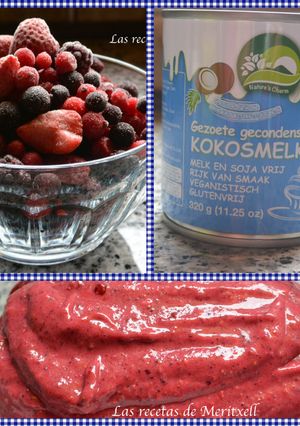 Foto principal de Helado de frutos rojos sin lactosa y sin gluten