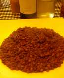 Guiso de lentejas con chorizo español