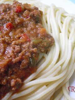 Una foto de Salsa boloñesa italiana
