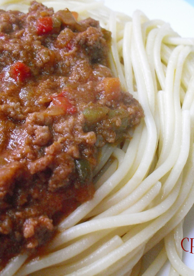 Una foto de Salsa boloñesa italiana