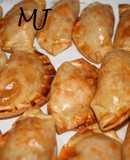 Empanadas de pavo en salsa boloñesa