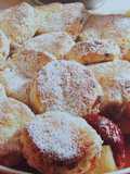 Pastel de frutas con tortitas (Cobbler)