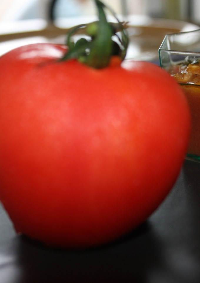 Una foto de Texturas de tomate