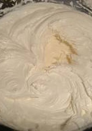 Una foto de Betún para pastel superfácil