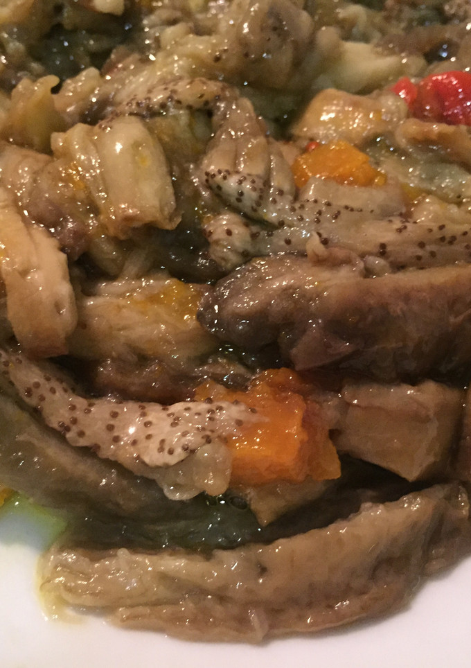 Una foto de Ensalada de verduras asadas fácil 