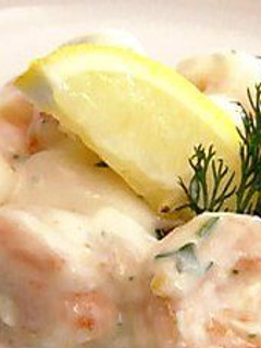 Una foto de Camarones con Heavy Cream