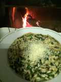 Risotto de espinacas