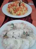Pechugas en salsa de hongos