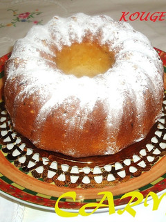 Una foto de Kougelhopf alemán