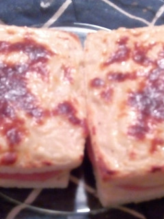 Una foto de Sandwich croque monsieur