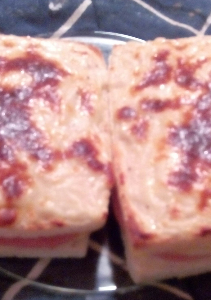Una foto de Sandwich croque monsieur