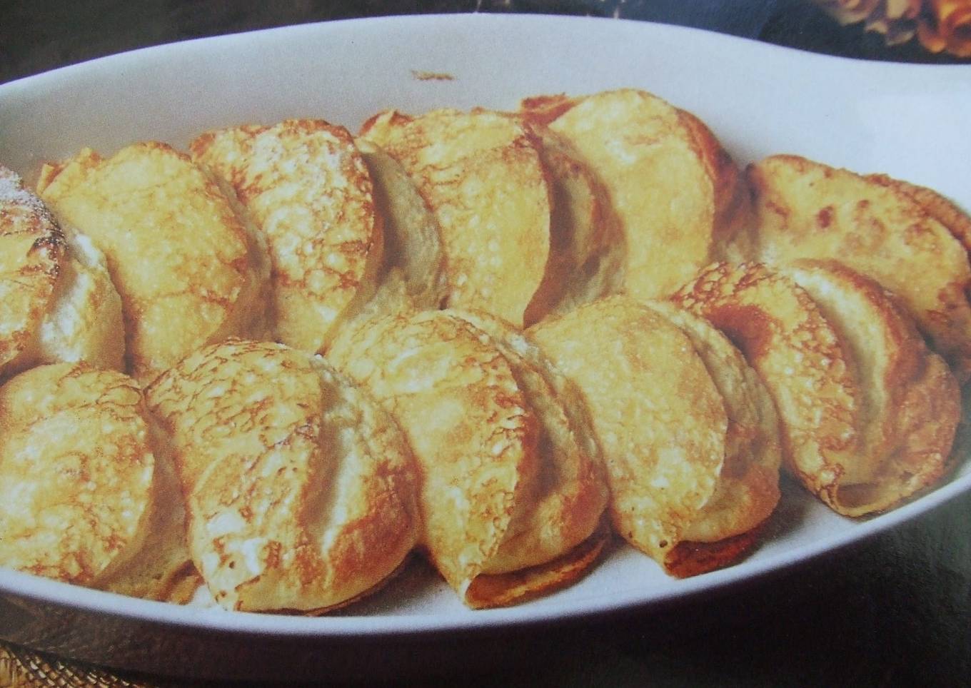 Crêpes al sufflé de lima