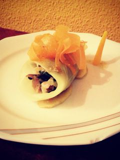 Una foto de Rollito de coliflor