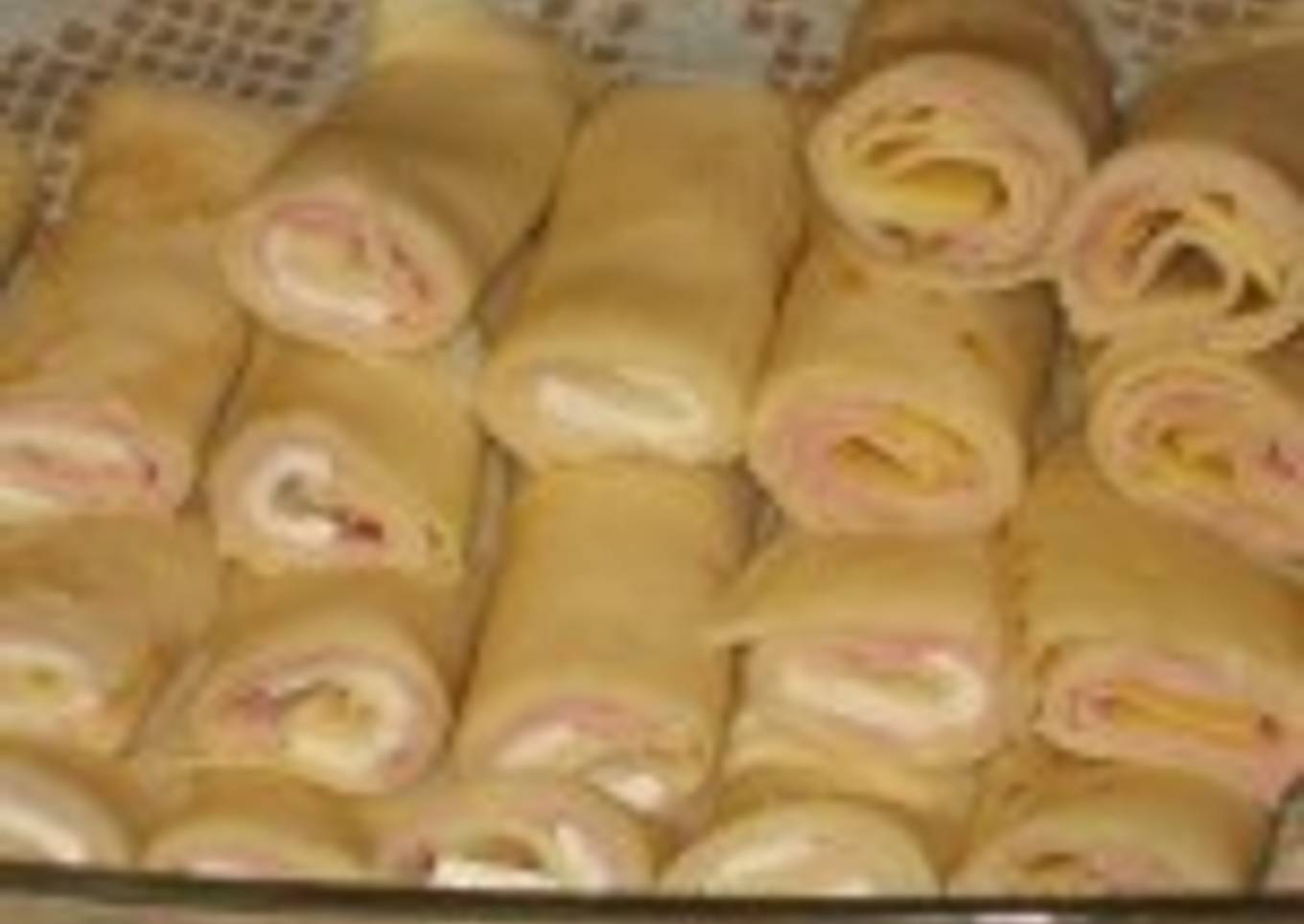 Creps de jamón de pavo y queso