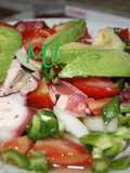 Ensalada de pulpo a la mexicana