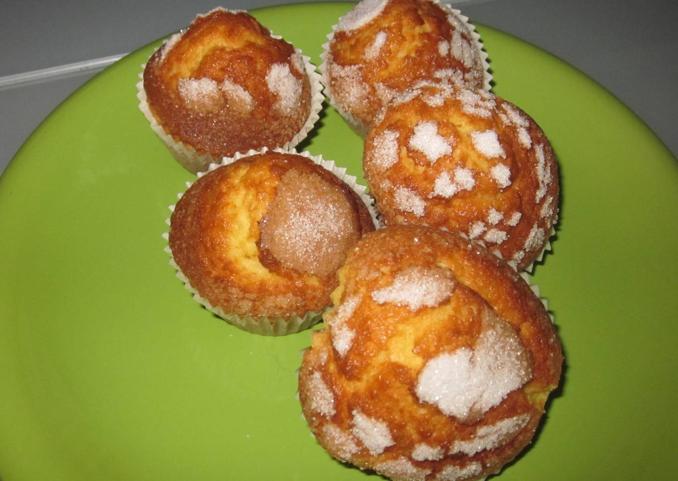 Magdalenas con sabor a naranja (Thermomix)